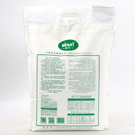 低温面粉更健康   新疆alnuri民光面粉 土各曼石磨小麦粉   5斤   10斤 老爸测评   新疆zui高标准的正宗生态绿色面粉 商品图8