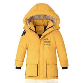 母婴用品-儿童羽绒服男童中长款韩版加厚中大童童装