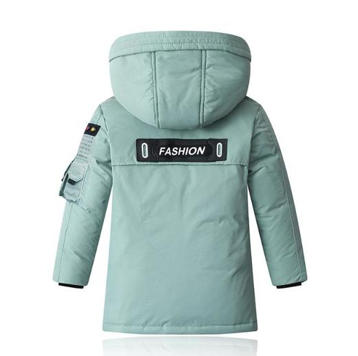 【童装】儿童羽绒服男童中长款韩版加厚中大童童装 商品图1