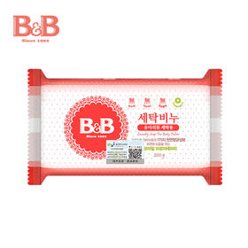 韩国进口保宁bb婴儿用洗衣皂200g