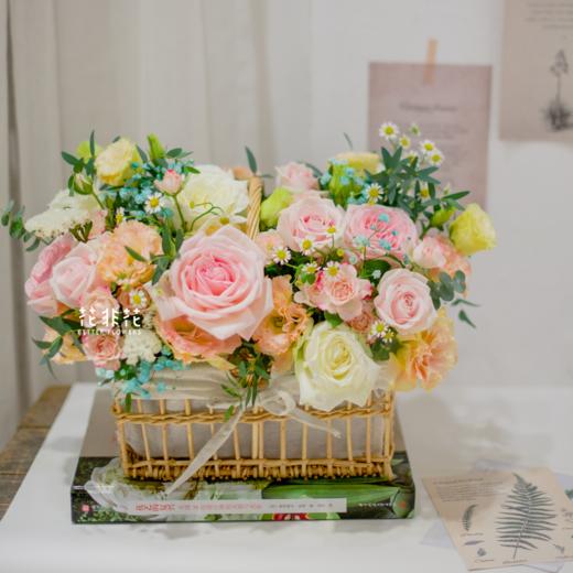 《倾慕》-仙气手提花篮 商品图0