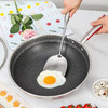 康巴赫 悦厨联名款 双面屏 蜂窝不粘炒锅32CM 316医用不锈钢 少油烟不粘锅  家用电磁炉燃气灶通用 商品缩略图6