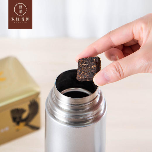 2020年南雀方格熟茶1罐(4克/粒  80克/罐) 商品图2