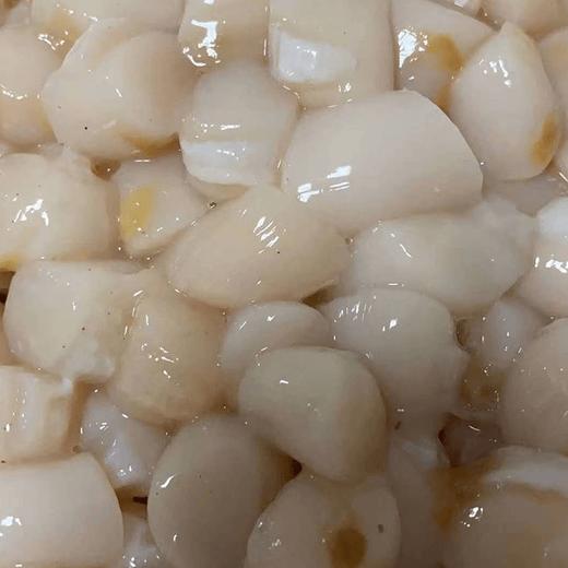 【保真无添加】现括正宗长海县海湾贝柱，原浆大贝丁，溜鲜，1斤80粒左右，原浆不添加一滴淡水，不泡发，不加保水剂等任何添加剂，包饺子，做汤，煎炸，做丸子怎么吃都好吃，板冻发货，全国包邮。 商品图4