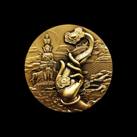 【沈阳造币】峨眉山大铜章 商品图1