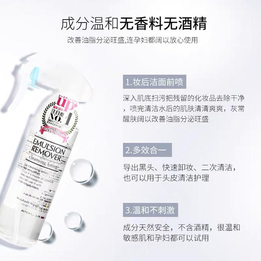 日本水桥去黑头喷雾200ml 商品图2