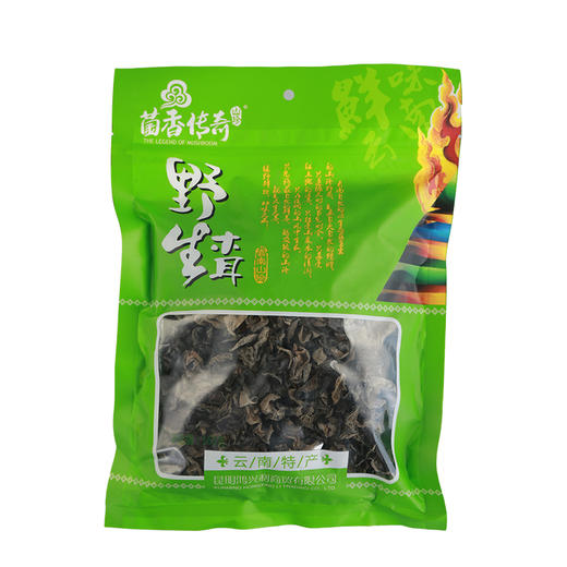 菌香传奇牌野生黑木耳165g/袋 商品图0
