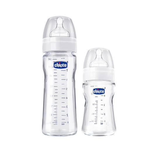 Chicco智高新生儿奶瓶玻璃宝宝婴儿防胀气高硼硅玻璃奶瓶大宝宝 商品图2