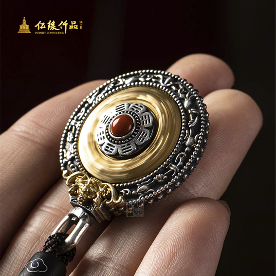 促销-S925纯银吊坠【时来运转吊坠】