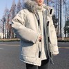 【男装】*毛领冬装加厚棉衣外套情侣装 男士冬季棉袄 商品缩略图0