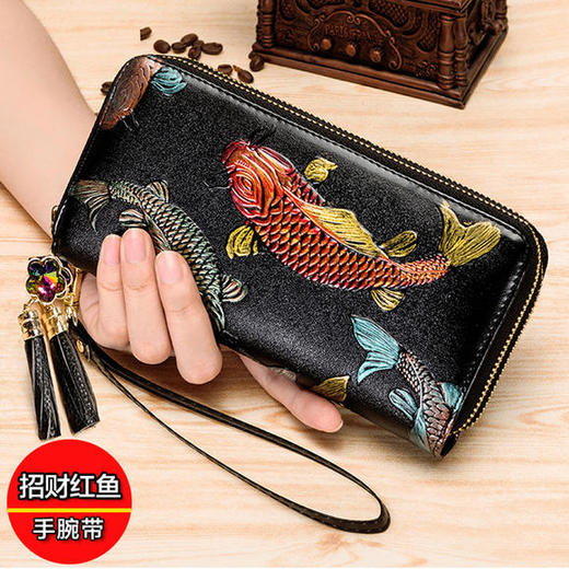 DDL-MCS-2236新款时尚真皮头层牛皮女士手拿包 商品图3