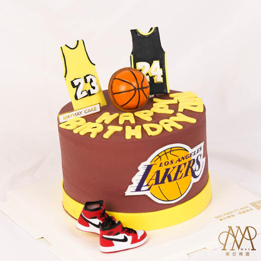 【3456】“科比LAKERS球队· 篮球AJ蛋糕 商品图4