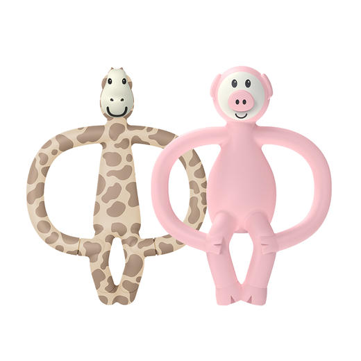 英国Matchstick Monkey火柴猴牙胶宝宝婴儿咬咬安抚磨牙棒动物款 商品图3