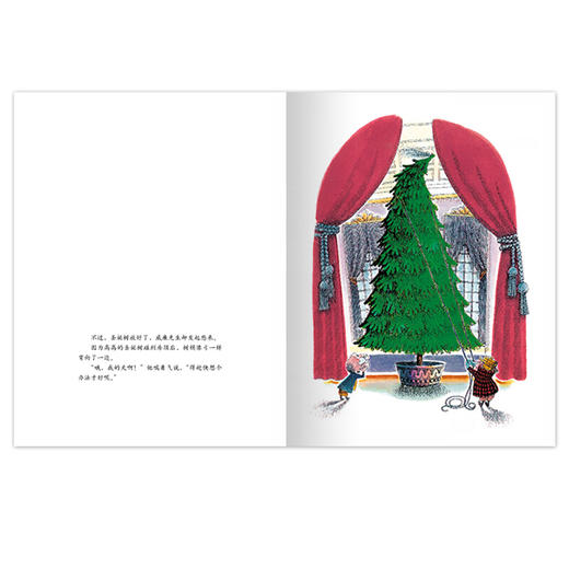 海豚绘本花园：威廉先生的圣诞树（平装）点读版(罗伯特·巴瑞) 商品图1