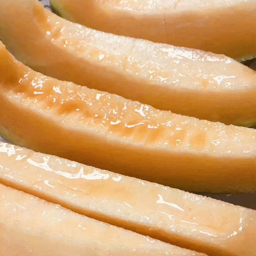 蜜瓜脆甜人气王来喽，晓蜜，纹路清晰。🍈甜如蜂蜜💯💯脆过雪梨皮薄又甜又脆[色][色][色]狂甩普通蜜瓜几条街🌟 商品图1