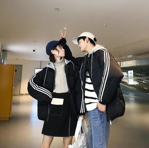 【服饰鞋包】情侣装面包服棉衣男士韩版潮流学生短款bf原宿风冬季外套 商品图0
