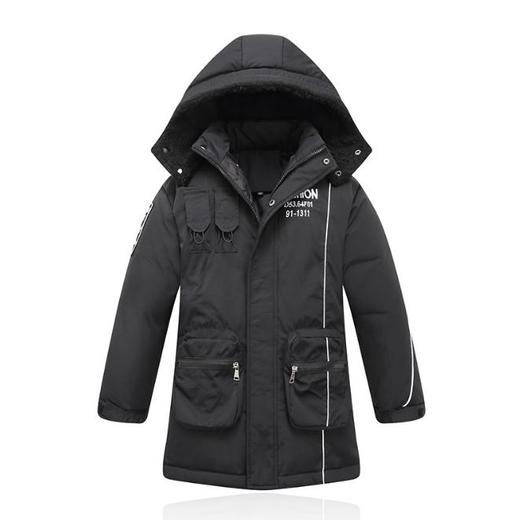 【男童】儿童羽绒服男童中长款韩版加厚中小童童装 商品图2