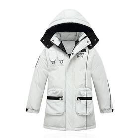 【男童】儿童羽绒服男童中长款韩版加厚中小童童装