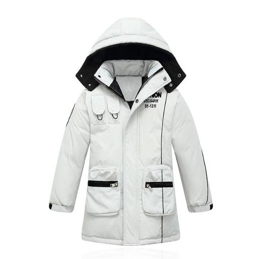 【男童】儿童羽绒服男童中长款韩版加厚中小童童装 商品图0