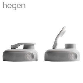 hegen宽口径多功能水杯盖 宝宝婴儿童通用美式纯色卡通有盖配件