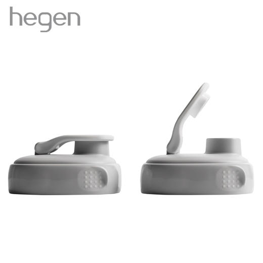 hegen宽口径多功能水杯盖 宝宝婴儿童通用美式纯色卡通有盖配件 商品图0