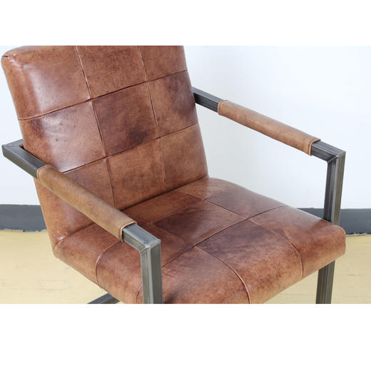 NS家居 nsfurniture  进口真皮扶手椅NSAC-Javan 商品图5