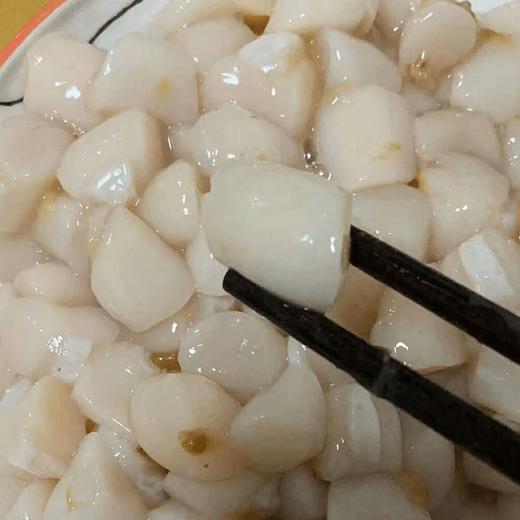 【保真无添加】现括正宗长海县海湾贝柱，原浆大贝丁，溜鲜，1斤80粒左右，原浆不添加一滴淡水，不泡发，不加保水剂等任何添加剂，包饺子，做汤，煎炸，做丸子怎么吃都好吃，板冻发货，全国包邮。 商品图5