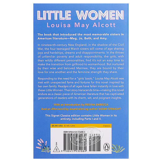 小妇人英文原版小说英文版Little Women Signet Classics 英文原版书 进口书进口经典名著  路易莎 梅 奥尔科特 世界经典名著 商品图1