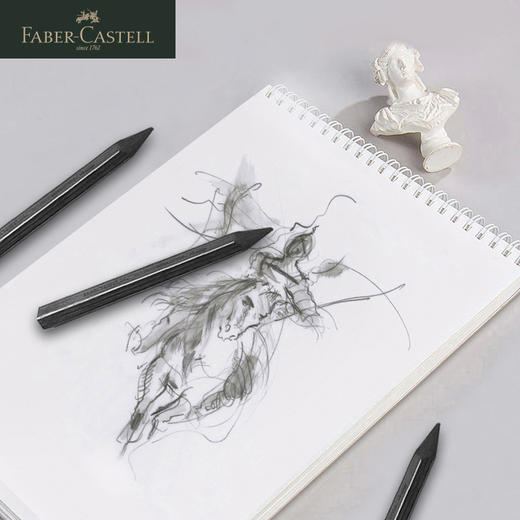 德国辉柏嘉 绿系列 “Pitt Monochrome” 素描铅条 纯铅/蜡质 商品图2