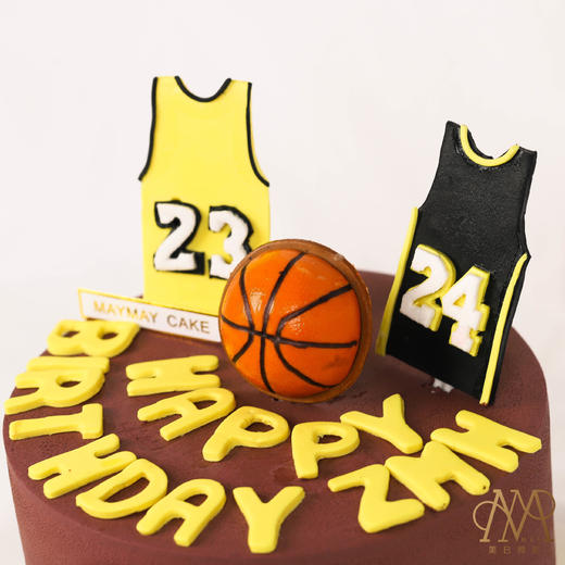 【3456】“科比LAKERS球队· 篮球AJ蛋糕 商品图2