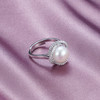 环环相扣-S925银珍珠戒指【RM0010-1-XF】2010 商品缩略图0
