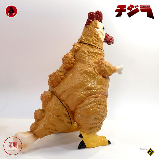 现货 鸡斯拉 ChickZilla  Kaiju FC Lab FatLane 潮玩 商品图6