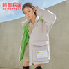 韩都衣舍冬装新款女装韩版撞色宽松休闲潮羽绒服NG10333茵 商品缩略图1