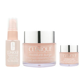 【香港直邮】美国倩碧Clinique水磁场三件套套装（面霜125ml+眼霜15ml+喷雾30ml）