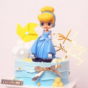 【优品系列】---【仙蒂公主】送女孩子、迪士尼主题蛋糕
