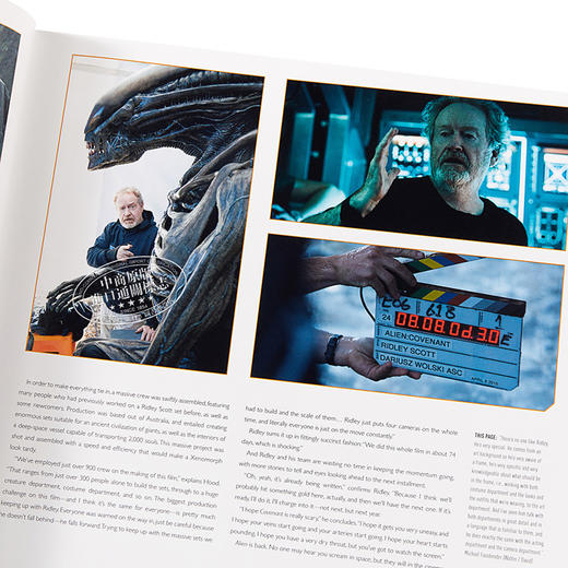 预售 【中商原版】异形 契约设定集 英文原版 The Art and Making of Alien Covenant 英文小说 Titan Books 商品图3