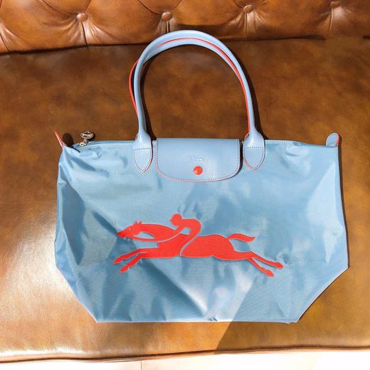 亏本不退换,龙骧 经典大马标刺绣防水尼龙面大容量购物袋 特价