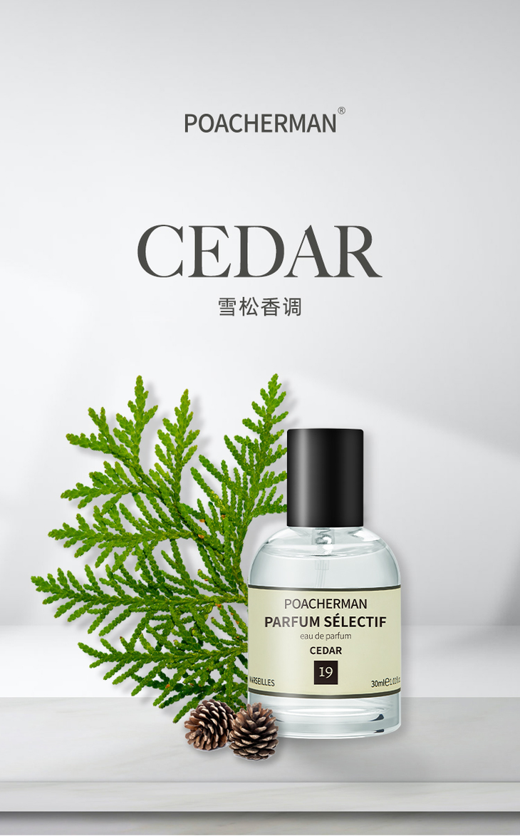 雪松木香调香水持久留香中性香水超级雪松木质调香水淡香
