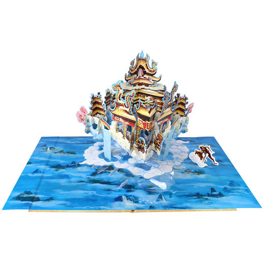 【全景立体书】中国古典名著立体珍藏版·3d西游记立体书(赠80节158元