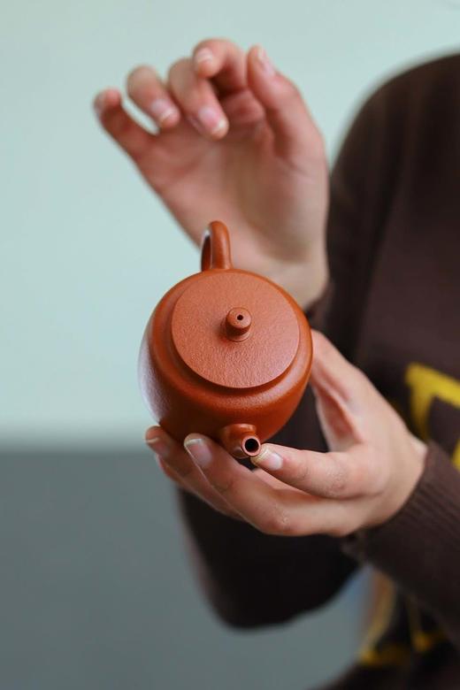 紫砂壶正气壶61原矿降坡泥61120cc卢银霞