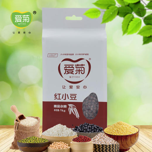 爱菊红小豆1kg 商品图0