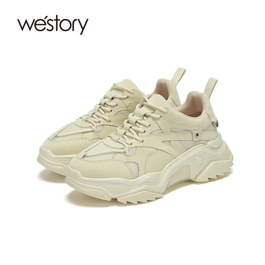 westory2020早秋新品网红运动老爹鞋潮流时尚厚底鞋女S20CM70521 商品图1