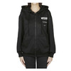 MOSCHINO 莫斯奇诺 抽绳 女性 连帽 胸标 女卫衣 黑色 1708 0529 2555 商品缩略图0