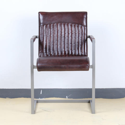 NS家居nsfurniture进口真皮扶手椅NSAC-Sabina G*Rich Brown 商品图2