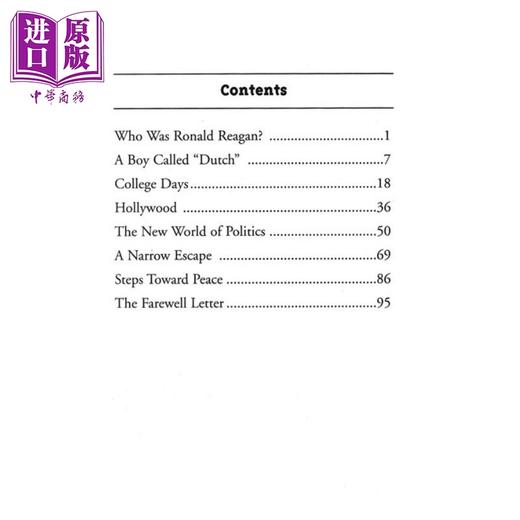【中商原版】Who Was 系列 谁是罗纳德·里根 Who Was Ronald Reagan 儿童人物传记文学 平装 英文原版 7-12岁 商品图2