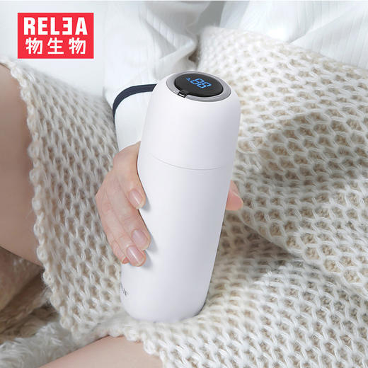 【ins简约智能测温保温杯】居家日用大容量女学生便携不锈钢水杯子 商品图0