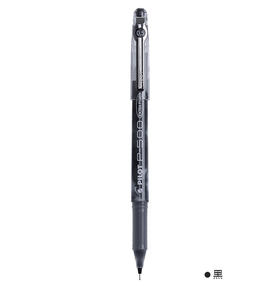 百乐中性笔P-500红蓝黑水性签字笔0.5