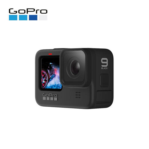 GoPro HERO9 Black 5K运动相机 Vlog数码摄像机 水下潜水户外骑行滑雪直播相机 增强防抖 裸机防水 商品图1