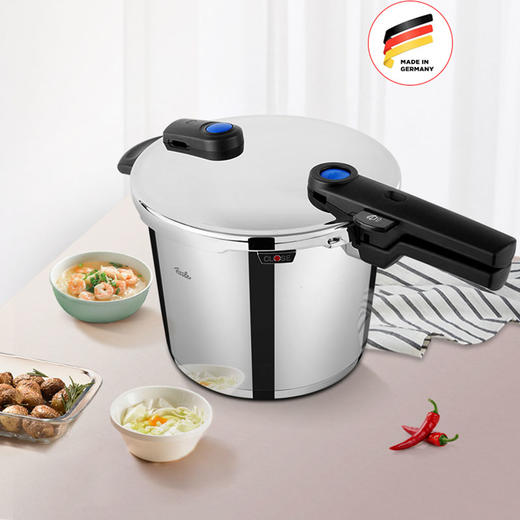 【Fissler始于1845】德国进口菲仕乐 百年传承品质  6升 高速 快锅压力锅 高压锅 新味达 商品图0