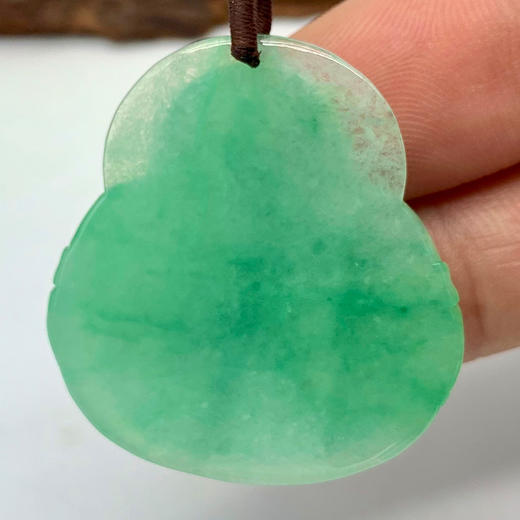 派瑞翡翠 翡翠佛 糯种 绿色 商品图1